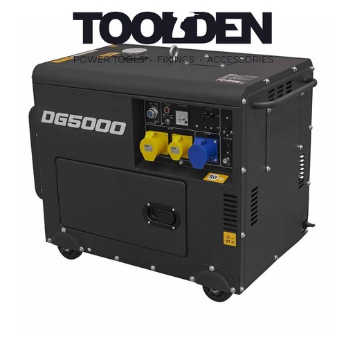 Sealey dg5000 diesel generator - dg5000,