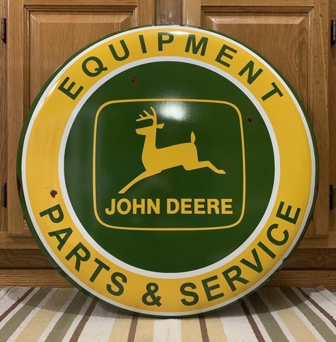 John deere metal sign parts - sign,