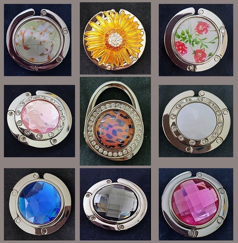 Folding handbag holders - holders, with