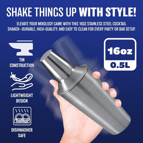 New 16oz stainless - new,