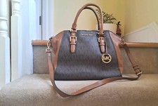 Michael Kors Ciara Signature Tote Crossbody Bag