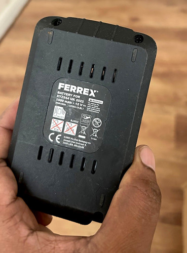 Ferrex 12v 1500mah ion - ferrex, li-ion