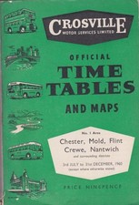 CROSVILLE BUS TIMETABLE BOOK