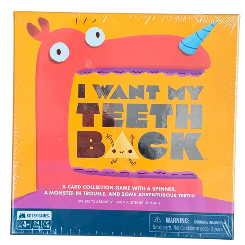 Want teeth back - want,