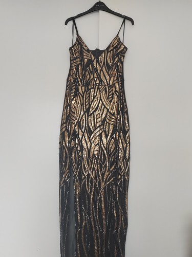 Elegant black gold sequin - elegant,
