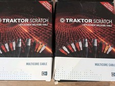 Traktor Scratch  Multicore Cable x 2 cables