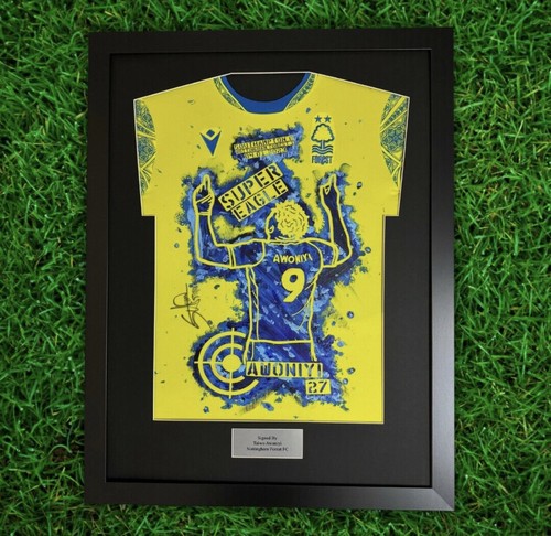 Nottingham forest shirt signed - forest,