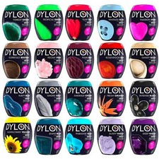 DYLON 350g Fabric Dye Pod for Clothes &Home Furnishings Multi Colour Machine Use
