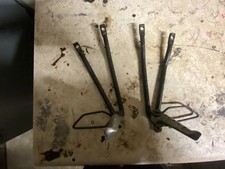 Aprilia RS50 rear footrests and hangers.