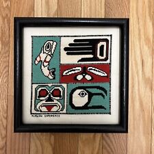 1973 1st Nation Northwest Native American Cross-stitch “Alaskan Experience”