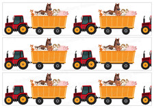 Tractor Farm Cake Topper