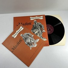 Living Shakespeare: Macbeth 12" Vinyl LP w/Book