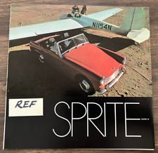 1969 MG Austin Healey Sprite Mark IV - Vintage 6-Page Sales Brochure Catalog