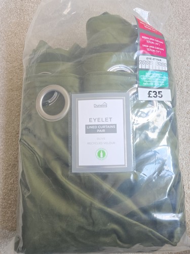 Dunelm eyelet lined - dunelm,
