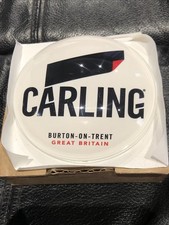 Carling Pump Badge Font Badge