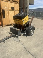 Pedestrian Roller With Trailer 