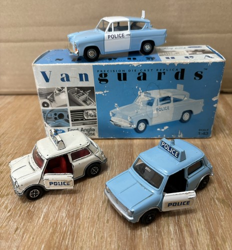 Dinky police mini clubman - mini, &