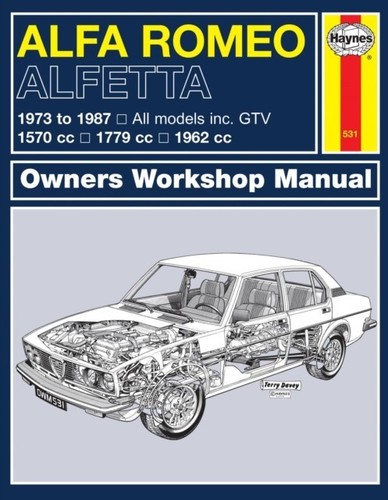 Haynes alfa romeo alfetta - haynes,