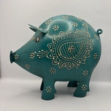 Tin Metal Piggy Bank
