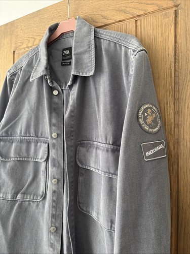 Men grey blue relaxed - blue, fit