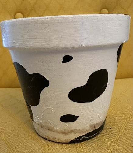 Hand painted cow - cow, print