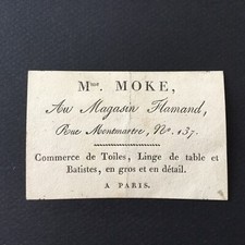Antique Business Card Early