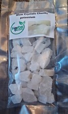 Alum crystals chunks - alum, potassium
