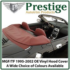 MGF MGTF Hood Cover Half Tonneau Cover OE Vinyl 1995-2002