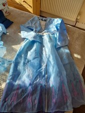 TU Girls Disney Frozen Costum dress size 7-8