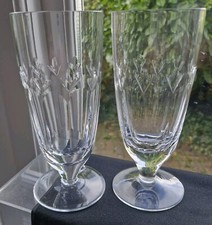 Stuart Crystal Valencia Beer/Iced Tea Glasses x 2