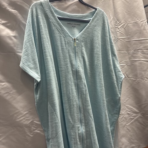 Carole hochman blue zip - hochman,