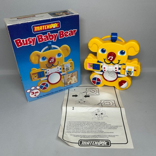 Vintage matchbox busy - busy, baby