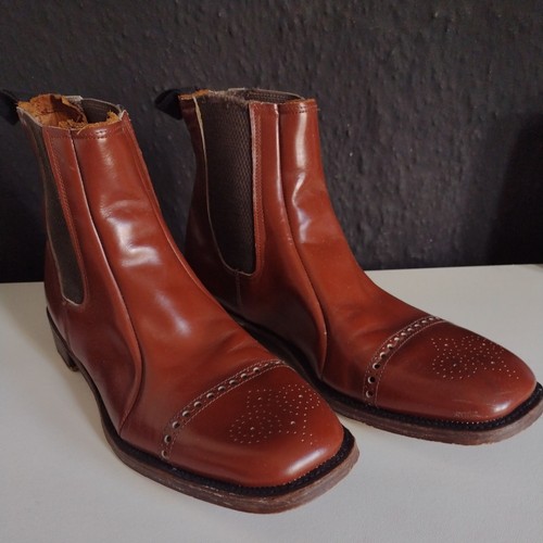 Vintage handmade men brown - men's,