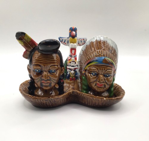 Vintage native american salt - american,