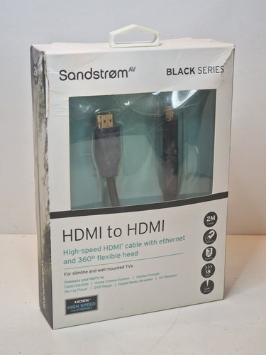Sandstrom black series hdmi - series, to