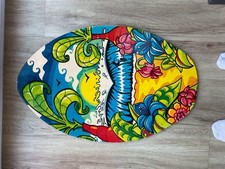 wooden skimboard .VW campervan table . vw split screen table VW T 4 table