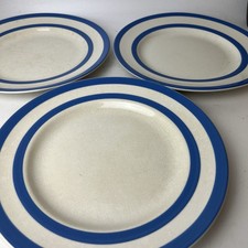 3 x TG Green Cornishware Large