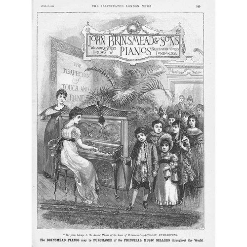 John brinsmead sons - &, pianos