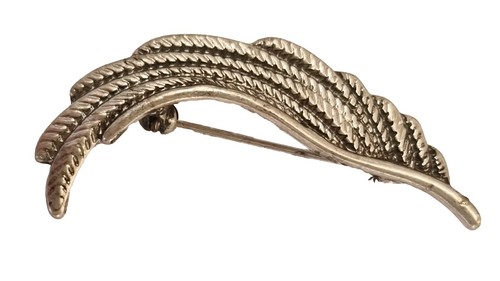 Designsix silver feather - silver,