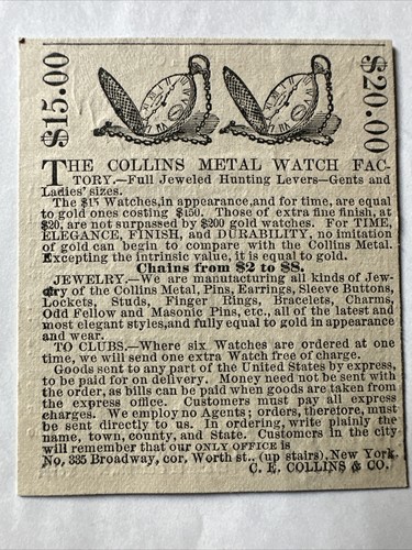 Victorian trade 1869 - trade, ad