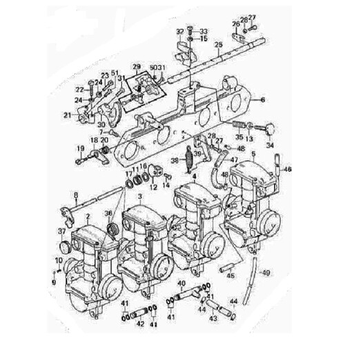 Kawasaki gpz 550 1981 - zx,