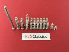 Kawasaki KLX650 KLX650R Stainless Steel Engine Covers Allen Screws Set Bolts Kit