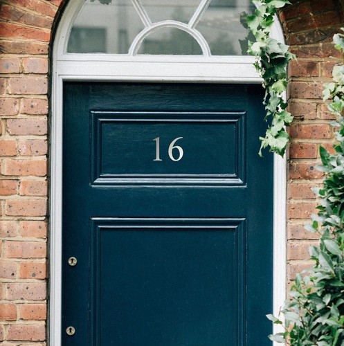 Silver fanlight transom house - silver,