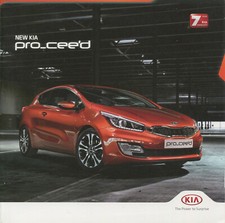 CAR BROCHURE - KIA PRO_CEE'D -