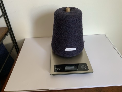 Dark blue grey ply shetland - ply,