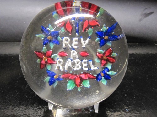 Paperweight union glass - paperweight, hawley