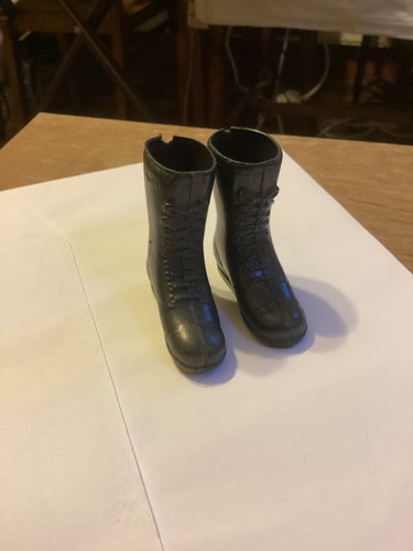 Vintage action man long black - long,