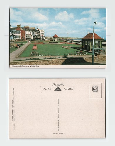 Postcard promenade gardens - postcard,