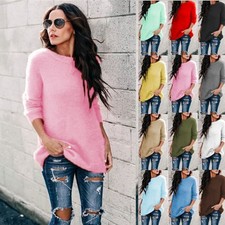 UK Ladies Pullover Slim Jumper