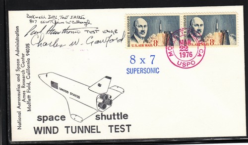 Space shuttle wind tunnel - tunnel, test